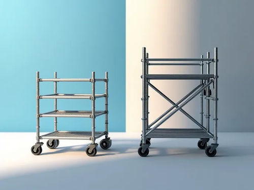 Laatste bedrijf blog Over Mobiele versus traditionele steiger: de beste keuze voor de bouw