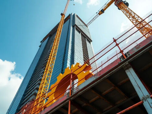 Laatste bedrijf blog Over Cuplock Steiger Verhoogt Veiligheid in Hoogbouwconstructie