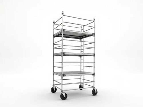 Laatste bedrijf blog Over Een lichtgewicht aluminium steiger verhoogt de veiligheid bij werk op grote hoogte