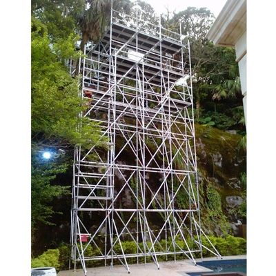 Goede prijs. Leader Aluminium Modulaire Steigertoren 2-40m Hoogte Ringlock Trap Steigertoren Met Ladder online