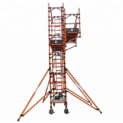 Goede prijs. Verticale ladder frame mobiele steiger, GRP hangende steiger toren online