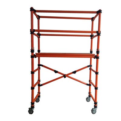 Goede prijs. Anodized Aluminium Scaffold Tower Easy Assembling Portable Lightweight Durable Platform for Construction Maintenance and Industrial online