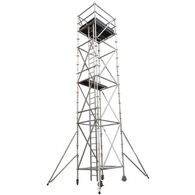 Goede prijs. Ring slot toegang mobiele aluminium toren steiger 2-40m hoogte met minder componenten online