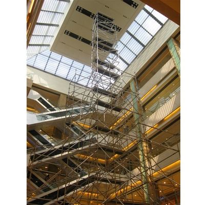 Goede prijs. 50.8mm Diameter Aluminium steiger Toren 39m Hoogte 3,2m Dikte Ringlock steiger online